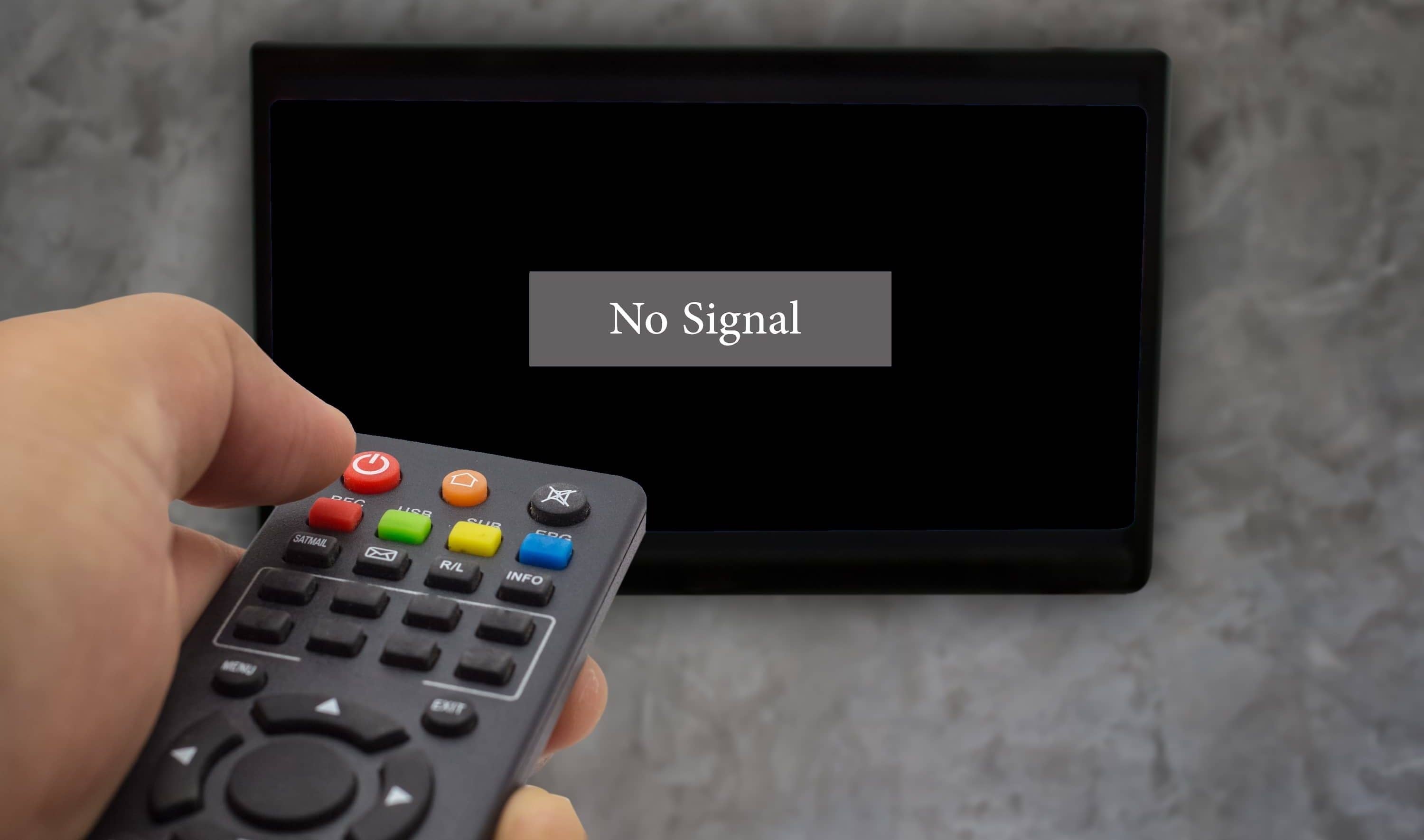 Почему на телевизоре с цифровой приставкой пишет нет сигнала?